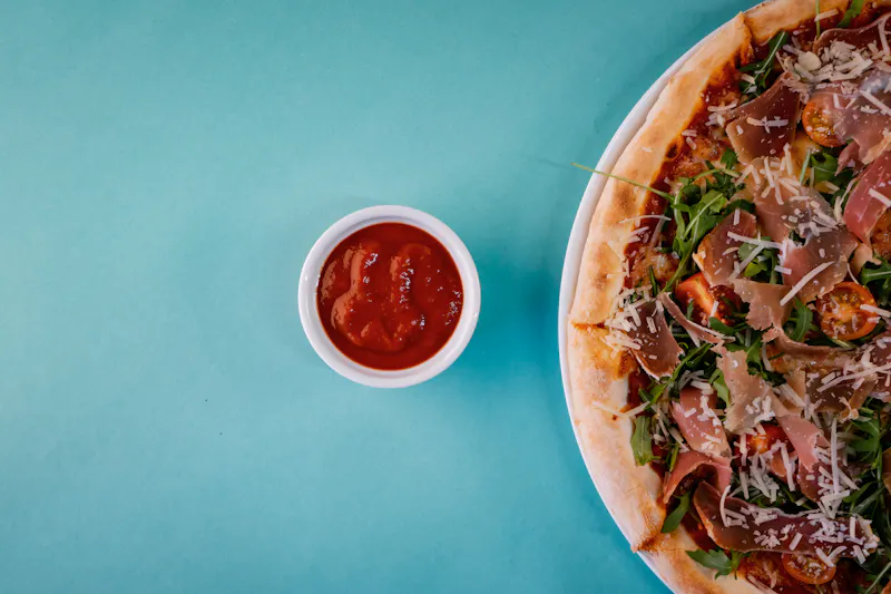 Prosciutto Pizza with aged Italian ham